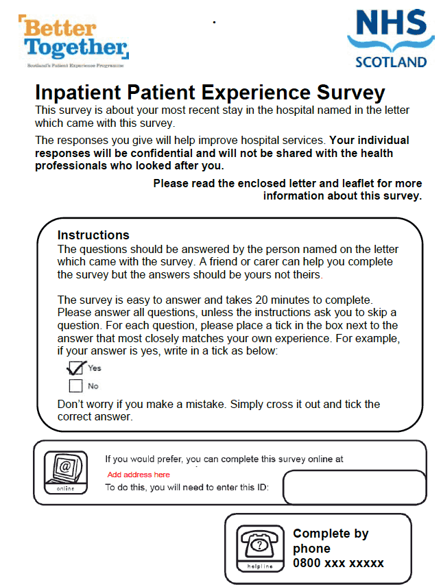 Inpatient Patient Experience Survey