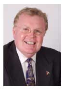 photograph of Cllr Peter Johnson, COSLA spokesperson for Health and Wellbeing photograph