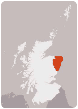 Map - Aberdeen and the north east.