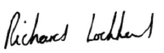 Signature of Richard Lochhead