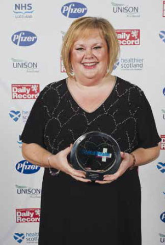 Therapist of the Year, Scottish Health Awards, 2013