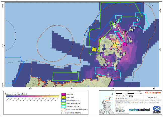Figure 36: Scotmap number of crew working in fishing from vessels smaller than 15m length in PFOW