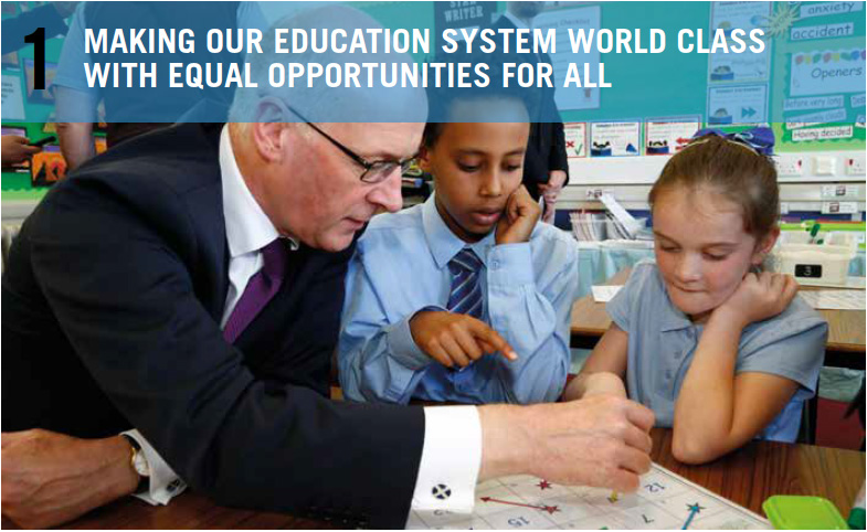 John Swinney, Deputy First Minister and Cabinet Secretary for Education and Skills