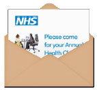 A letter from the NHS.