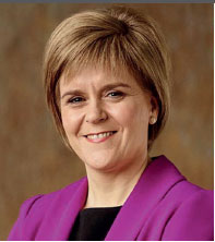 Nicola Sturgeon - First Minister of Scotlan 