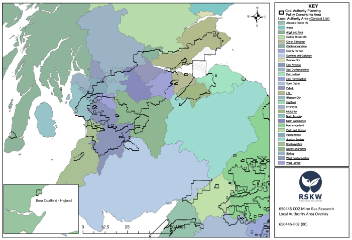 Figure 7‑1 Local Authority overlay of CA reporting area