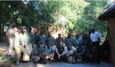 First Aid Africa conducting training courses with anti-poaching units in Zambia’s national parks