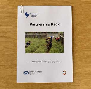 IVS Partnership Pack, produced under a Small Grants Programme Capacity Building grant.