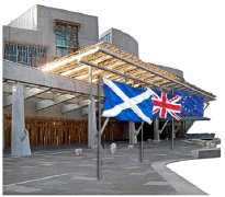 The Scottish Parliament building