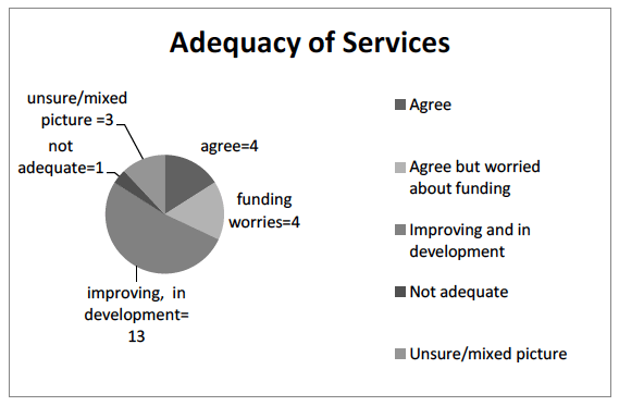 Figure 3 Adequacy of Services