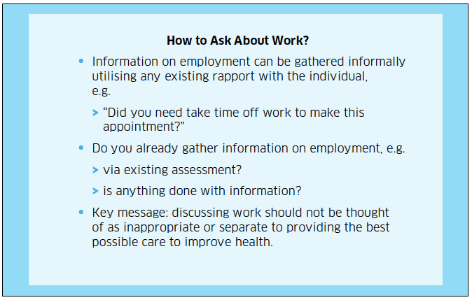 Figure 2 Slide example from Employability Training for Healthcare Professionals Training Pack