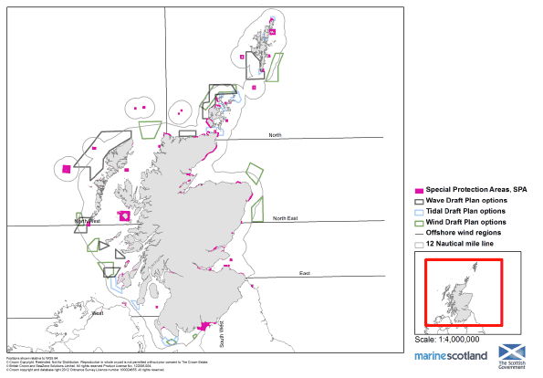 Figure B1.2.4: Marine Special Protection Areas (SPAs)