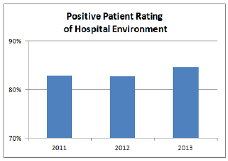 Patient Rating of the Hospital Environment