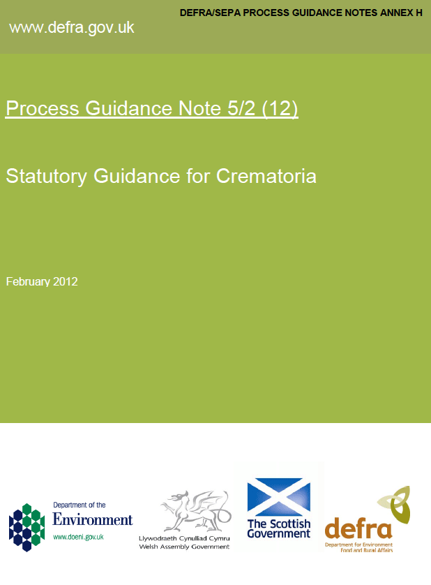 Annex H - DEFRA / SEPA Process Guidance Note 5/2(12)