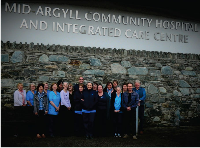Multidisciplinary team at Mid-Argyll Community Hospital and Integrated Care Centre co-located with Scottish Ambulance Service
