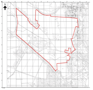 Figure 6 Location of the new AECC site (Within Red Boundary)