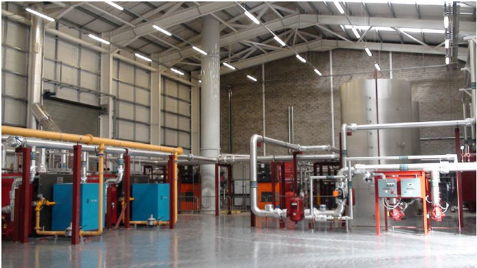 Figure 7: Hill of Banchory Energy Centre Plant Room 