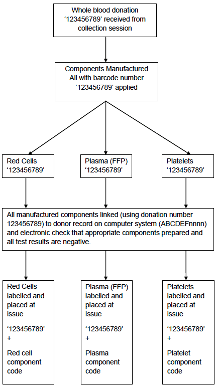Appendix 4.1b: Simplified Process Map of Donation Processing