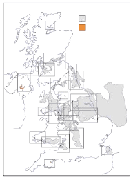 Fig. 1 Map of Scottish Coalfields – with thanks to BGS 