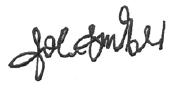 John McClelland CBE Signature