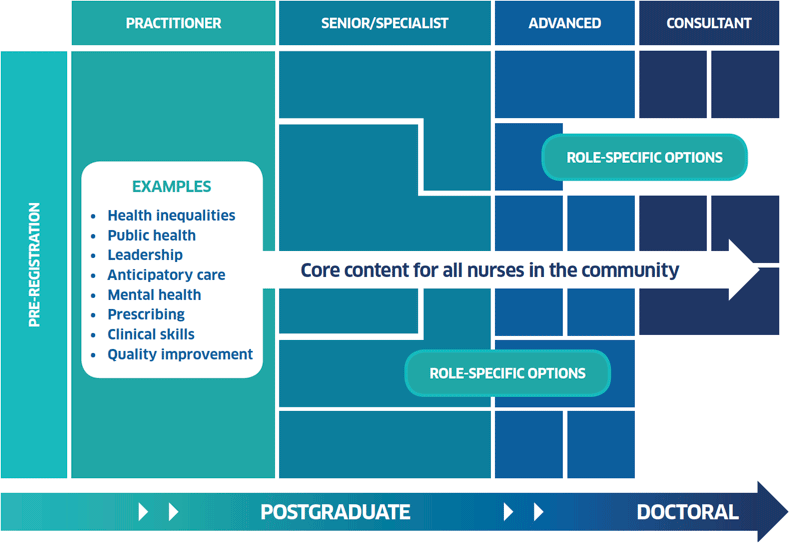 Figure 3. Career pathway model: example community pathway