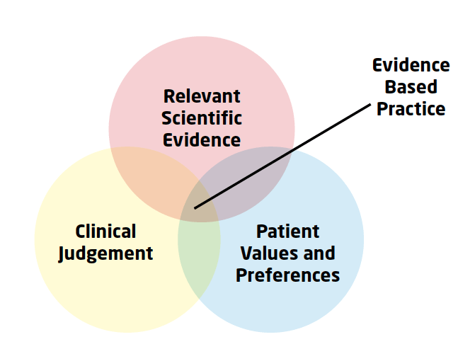 Figure 8. Evidence Based Practice (after Sackett et al)