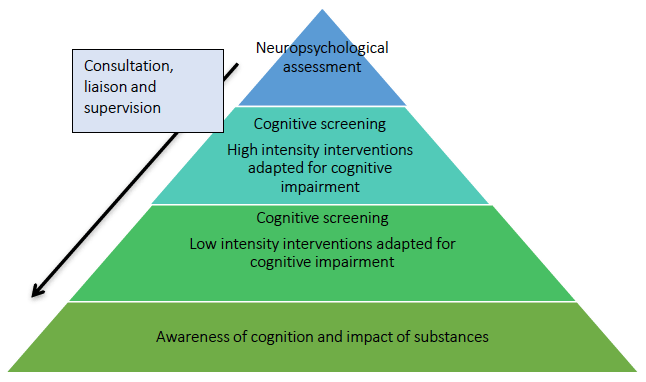 Figure 3: Matched-care model to manage the impact of cognitive impairment on interventions