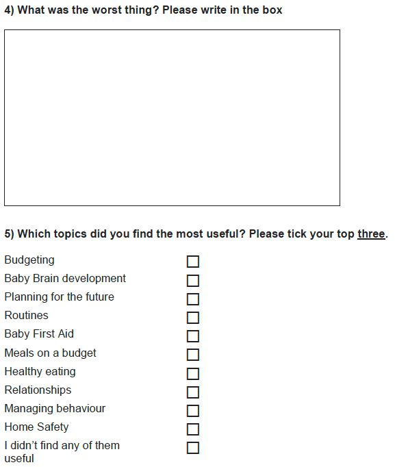 Parent Questionnaire