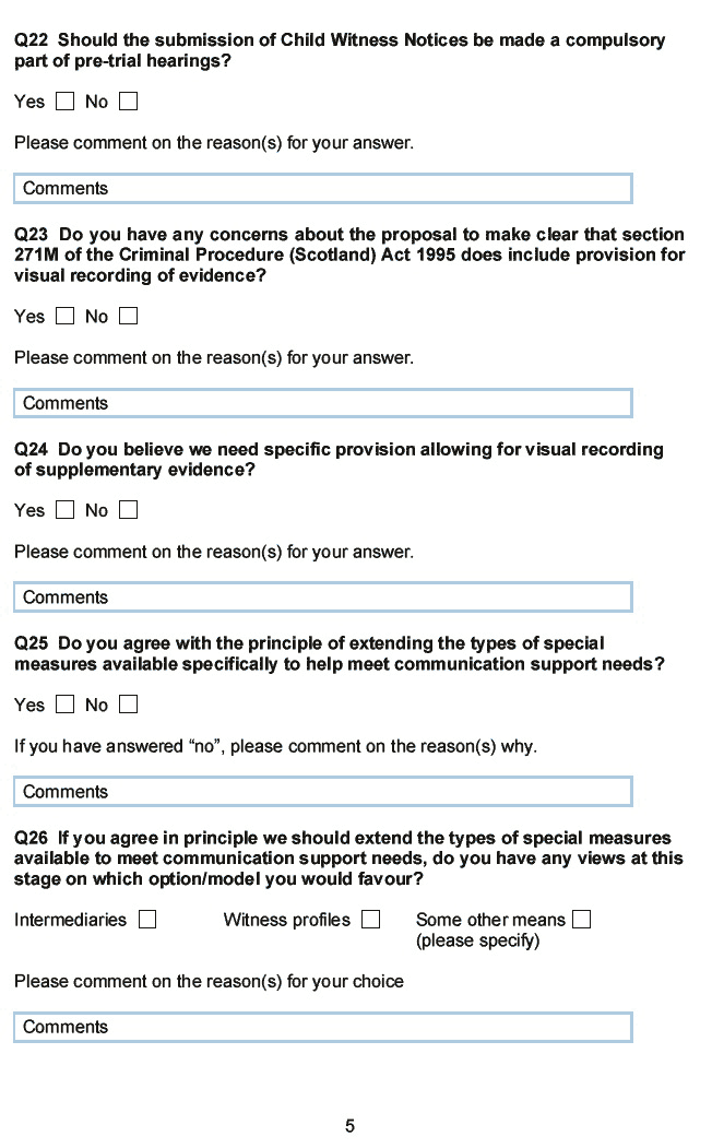Consultaion Questionnaire page 5