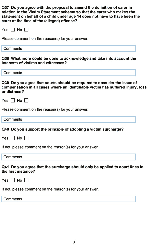 Consultaion Questionnaire page 8