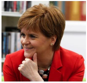 photograph of Nicola Sturgeon, First Minister of Scotland