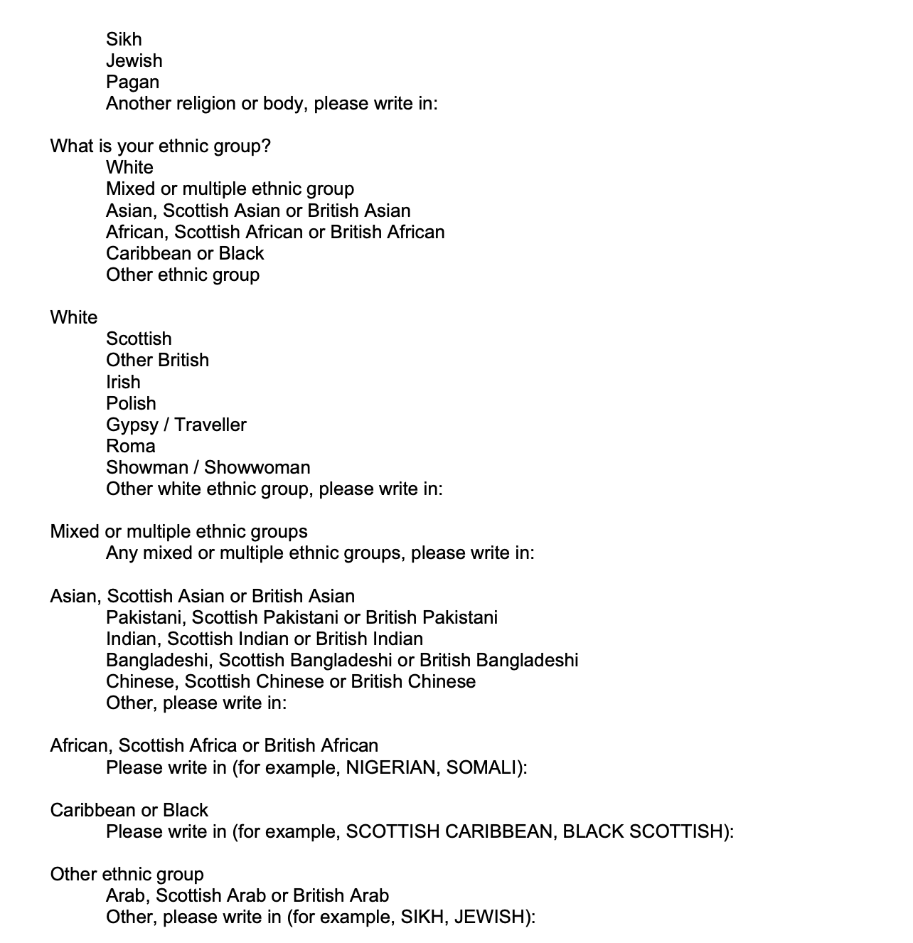 iMatter 2025 Questionnaire Page 6. Plain text version below.