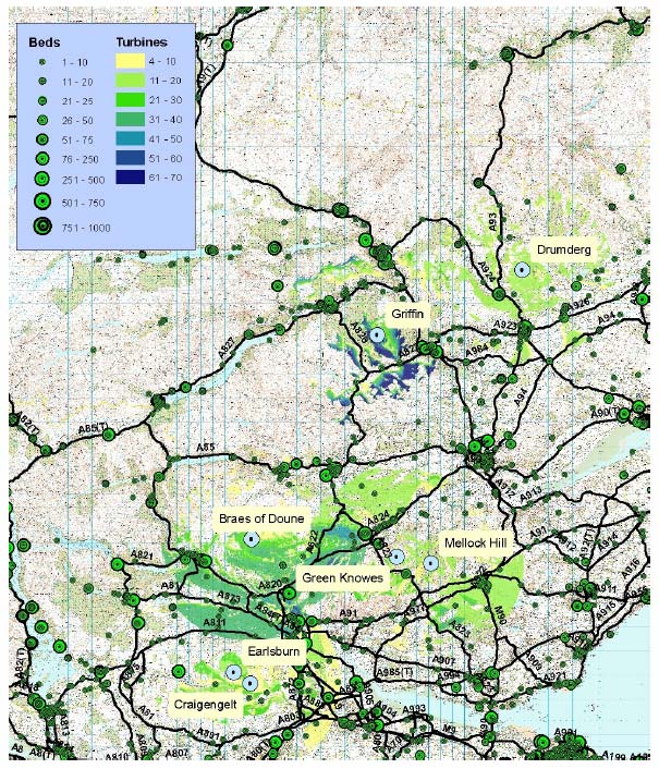 Figure 9-4 Stirling, Perth and Kinross - Accepted and Applications