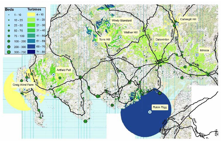 Figure 11-2 Dumfries and Galloway: Approved Developments