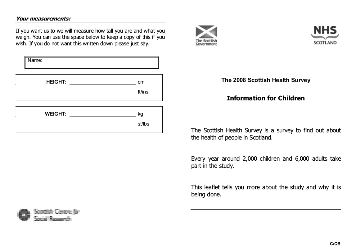 Stage 1 Leaflets - Interviewer