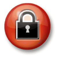 a padlock