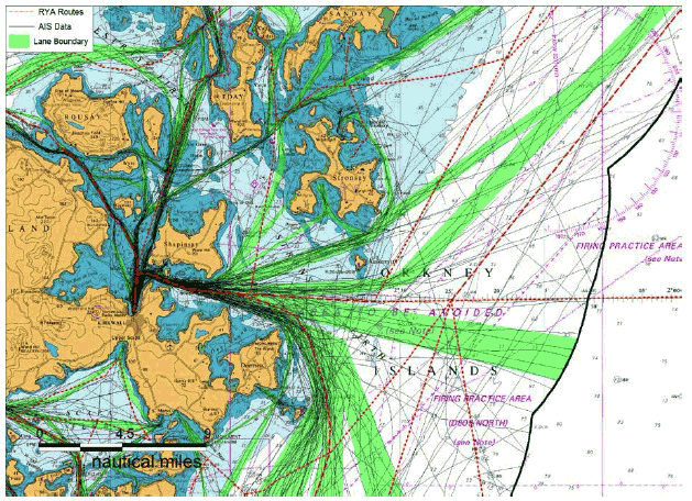 Figure 8.20 Kirkwall Recreational Routes and Lane Boundaries Figure 8.20 Kirkwall Recreational Routes and Lane Boundaries