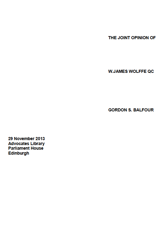 Annex D - Joint Opinion of Counsel