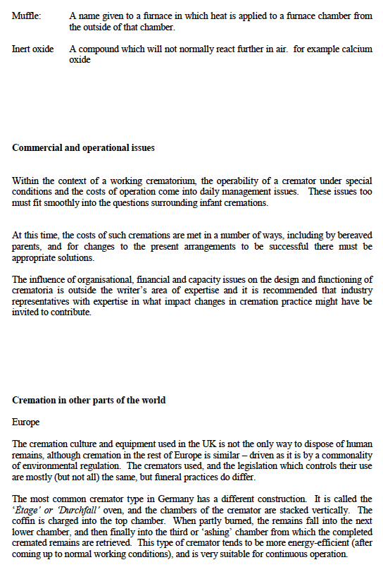 Annex F - Dr Chamberlain Report