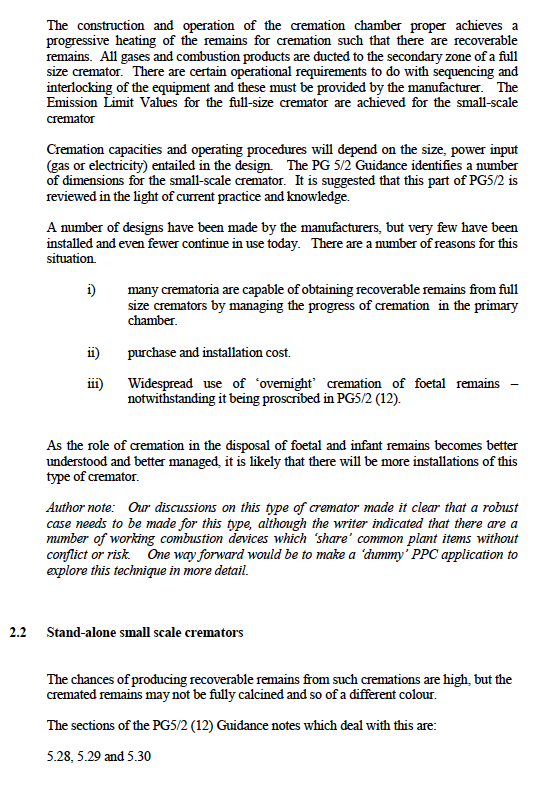 Annex G - Dr Chamberlain Supplementary Note to SEPA and Comments
