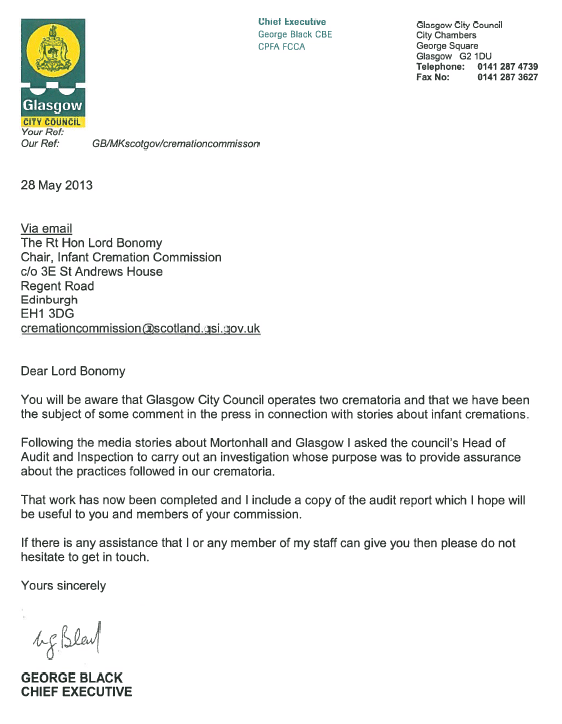 Annex I - Glasgow Audit Report 