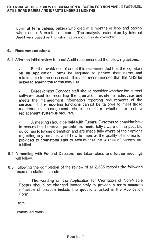 Annex I - Glasgow Audit Report 