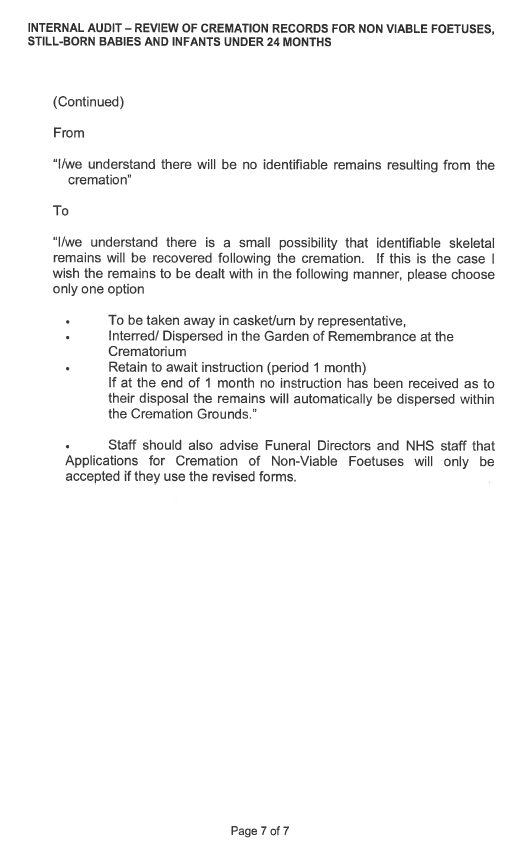 Annex I - Glasgow Audit Report 