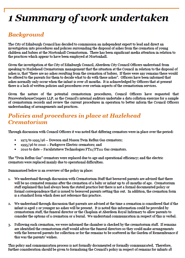 Annex J - Aberdeen Audit Report 