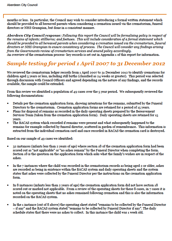 Annex J - Aberdeen Audit Report 