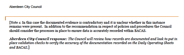 Annex J - Aberdeen Audit Report 