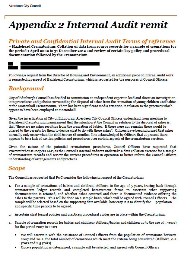 Annex J - Aberdeen Audit Report 