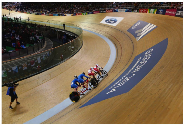 Figure 4.3. Sir Chris Hoy Velodrome at Games Time Figure 4.3. Sir Chris Hoy Velodrome at Games Time