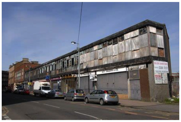 Figure 7.2. Redtree in the East End of Glasgow before regeneration Figure 7.2. Redtree in the East End of Glasgow before regeneration