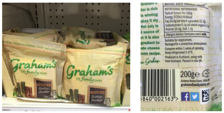 Graham's cheddar Graham's cheddar